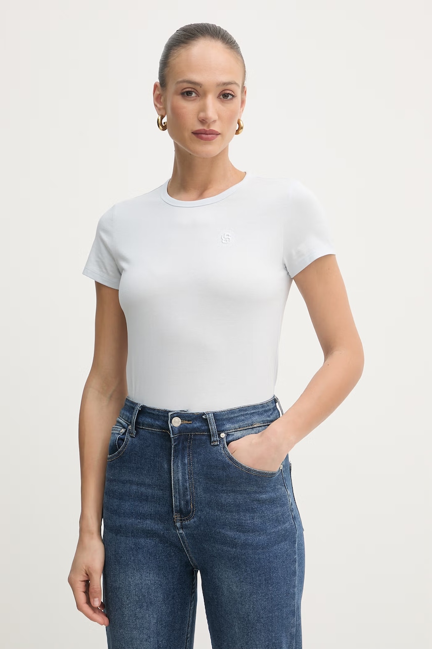 BOSS t-shirt γυναικείο βαμβακερό