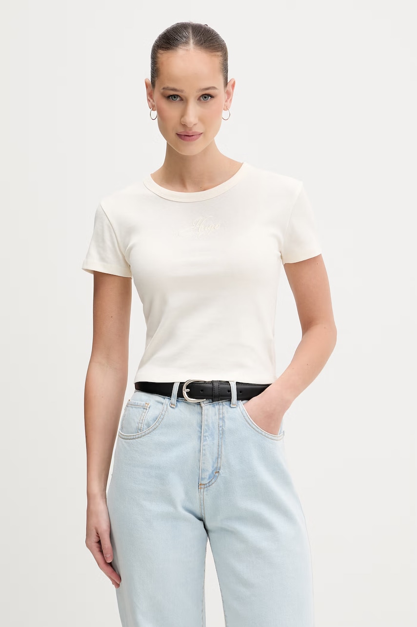 HUGO crop top γυναικείο