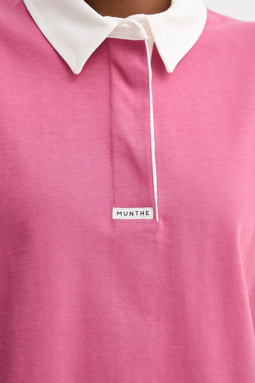 Bavlněné tričko s dlouhým rukávem MUNTHE BECENT (obrázek 5)