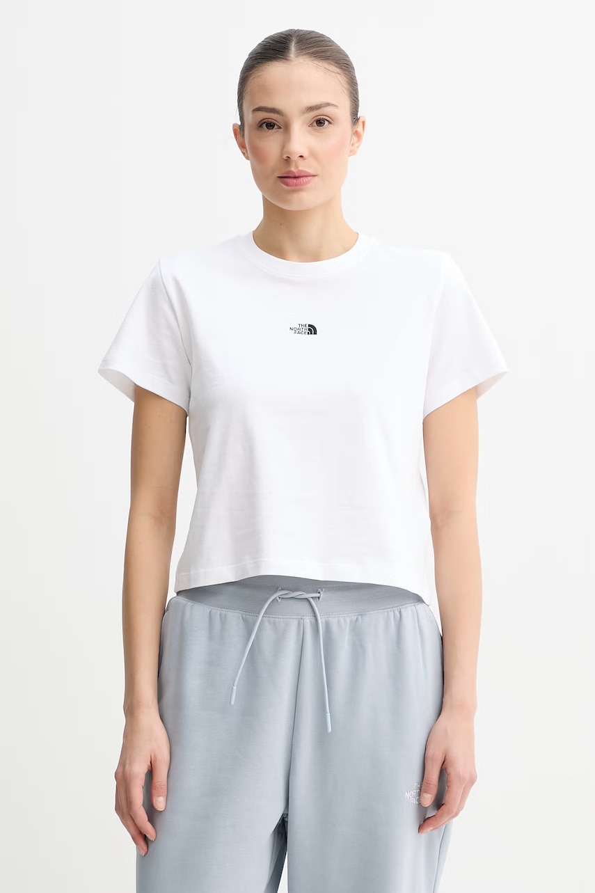 The North Face t-shirt Γυναικείο βαμβακερό ESSENTIAL