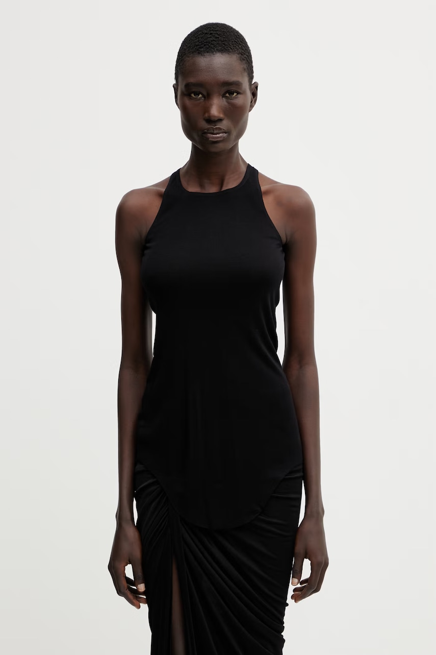 Levně Rick Owens Lilies top dámský z viskózy Basic