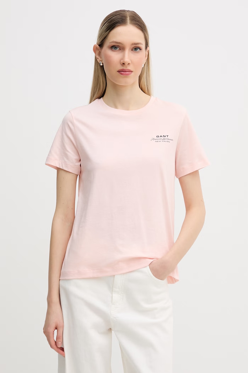 Gant t-shirt Γυναικείο βαμβακερό