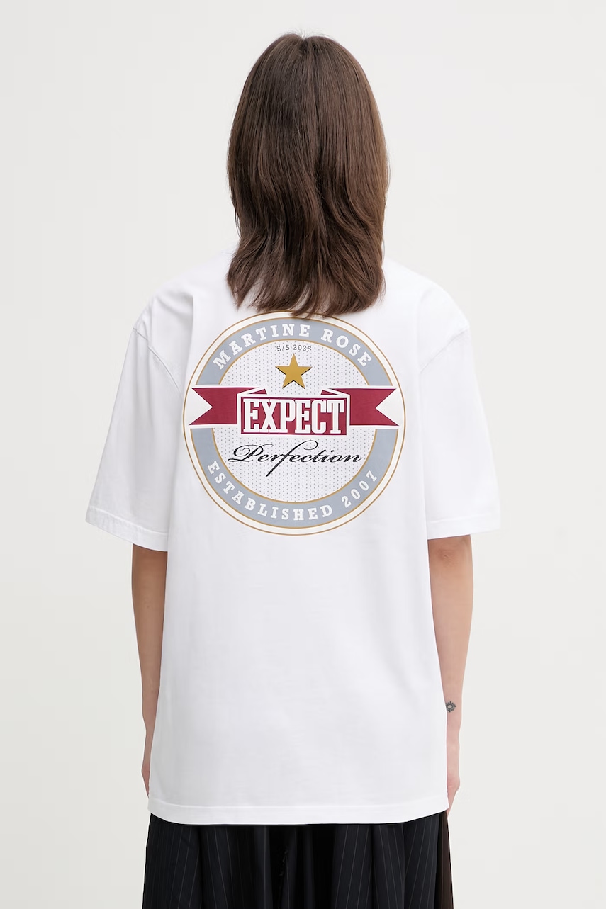 Martine Rose Classic T-shirt bawełniany damski