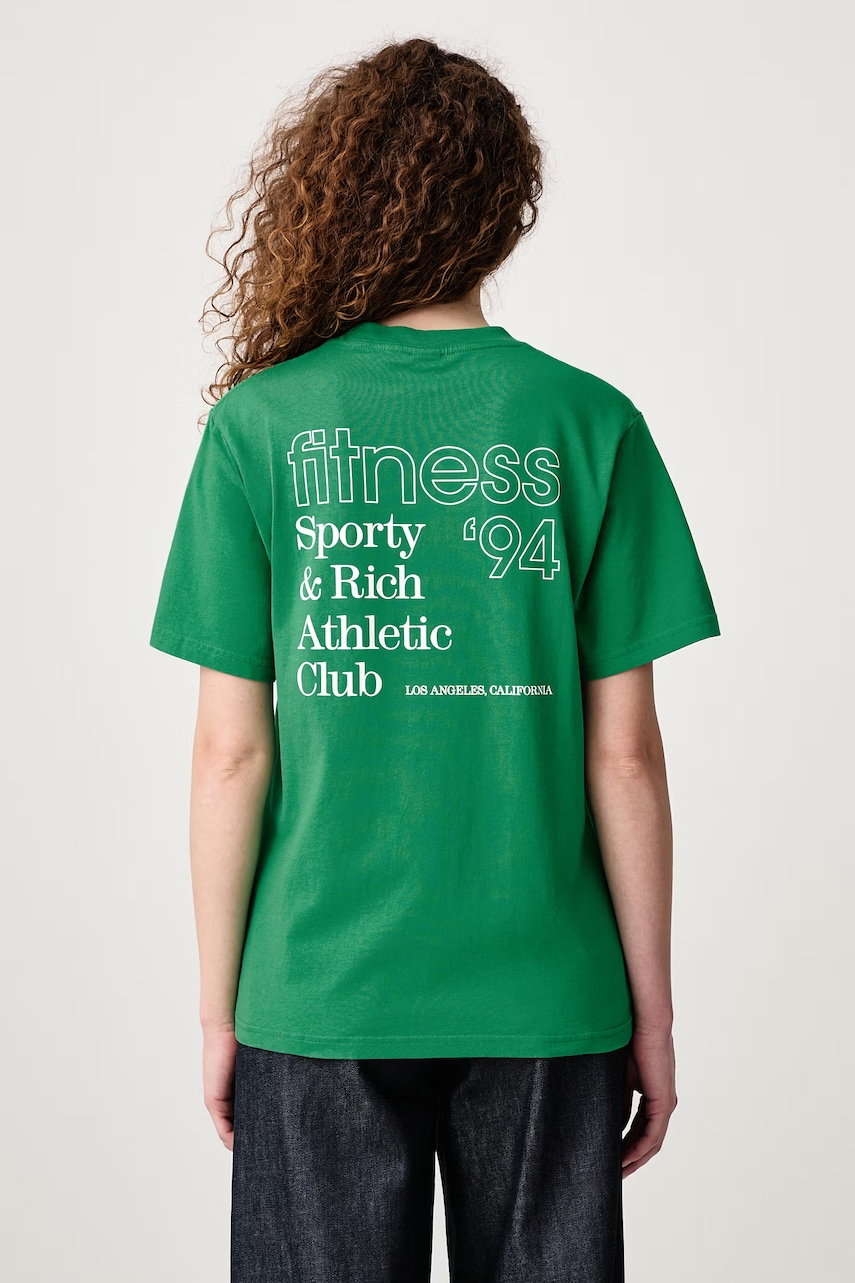 Sporty & Rich  Fitness 94 tricou din bumbac pentru femei