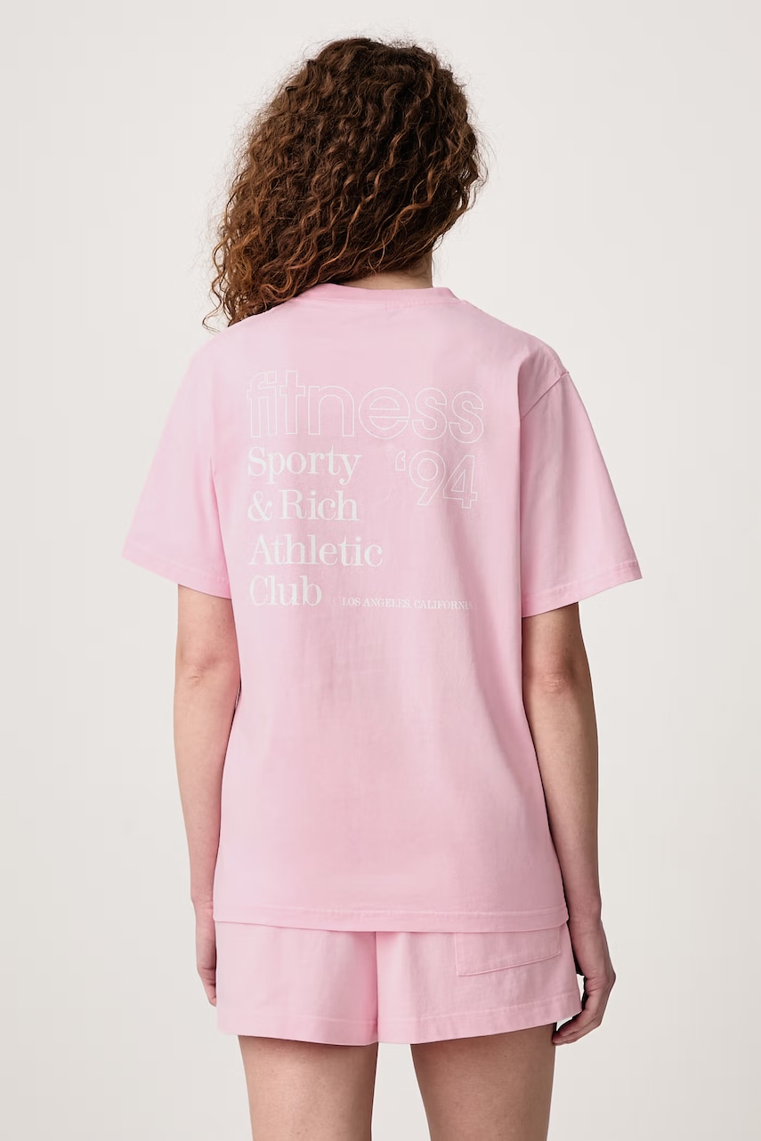 Sporty & Rich  Fitness 94 T-shirt bawełniany damski