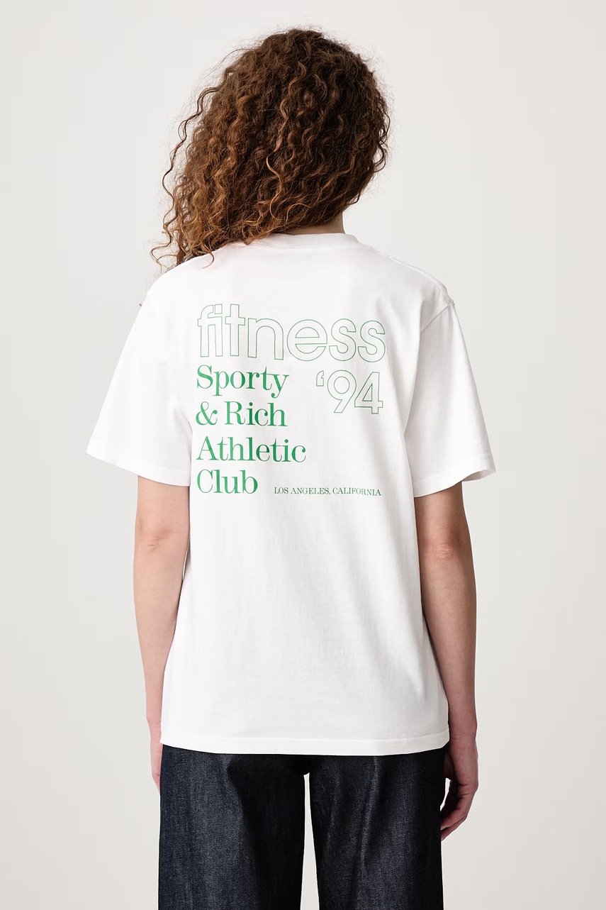 Sporty & Rich  Fitness 94 tricou din bumbac pentru femei