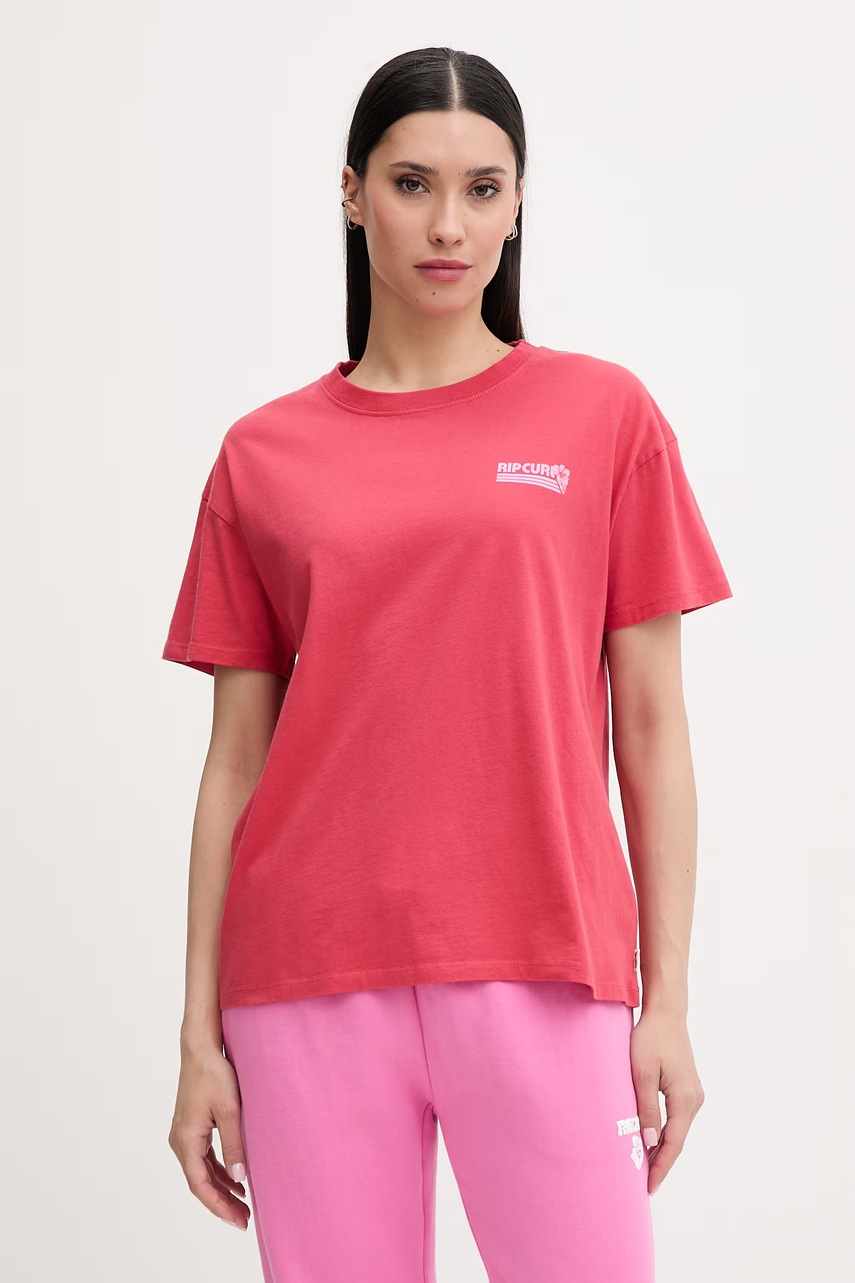 Rip Curl tričko dámské bavlněné OCEAN BREAK (obrázek 3)