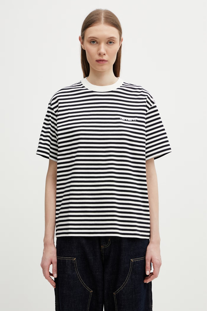 Carhartt WIP W' S/S Ezra T-Shirt bawełniany damski