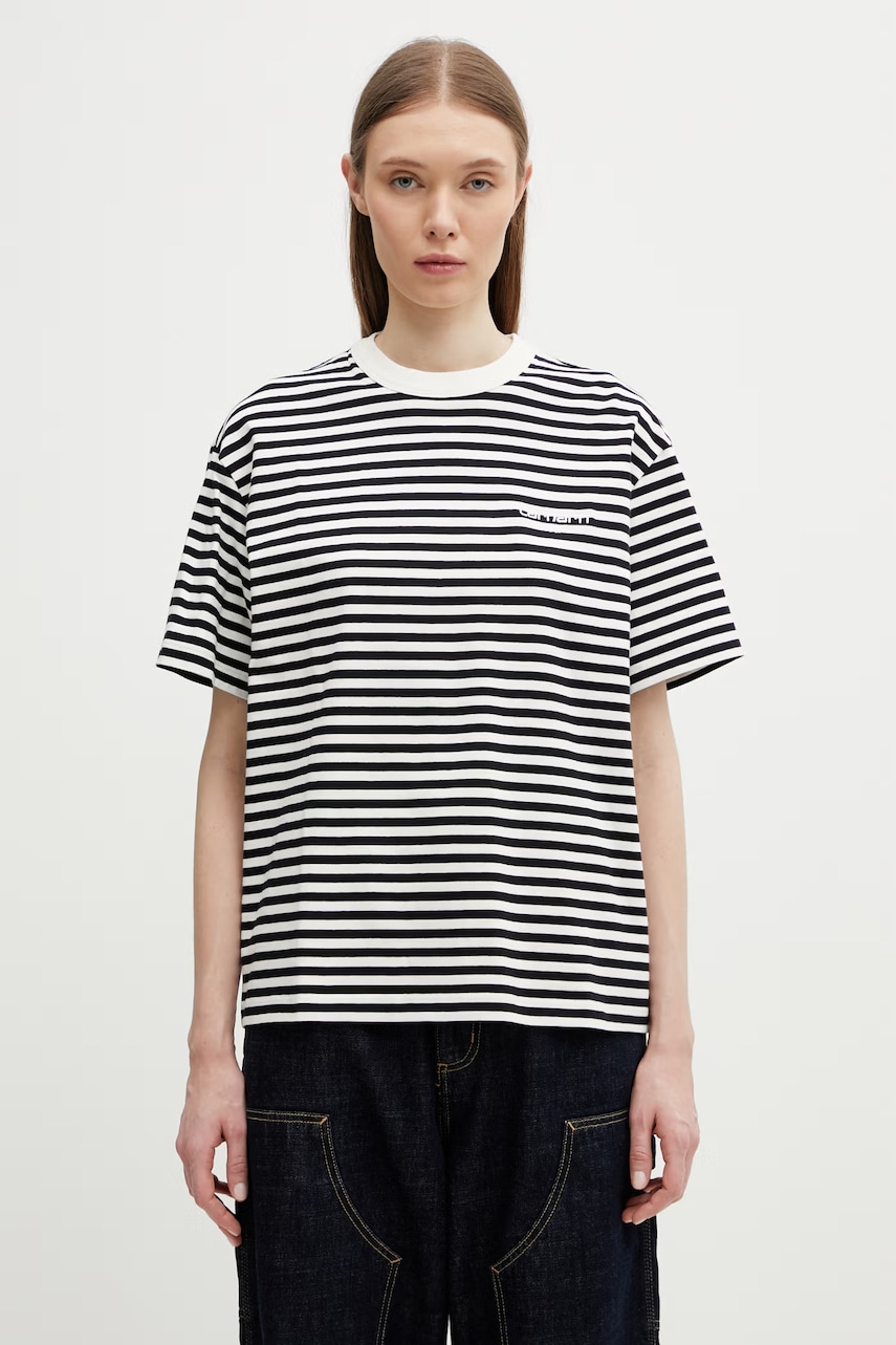 Carhartt WIP W' S/S Ezra T-Shirt bawełniany damski