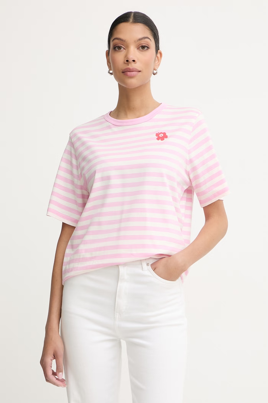 Marimekko t-shirt basic γυναικείο βαμβακερό