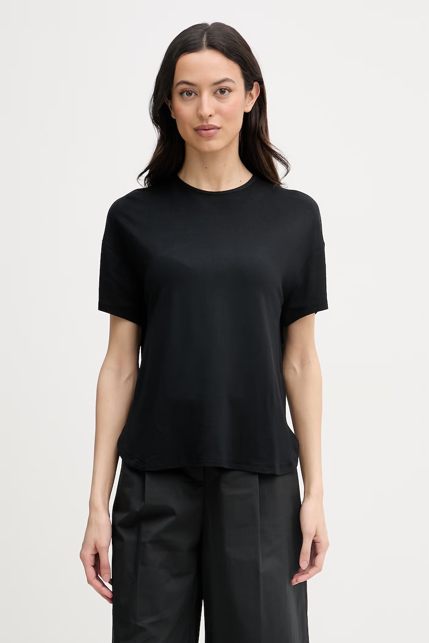 United Colors of Benetton t-shirt γυναικείο με βισκόζη 3Z12D10C0