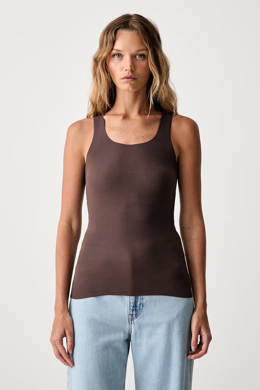 MM6 Maison Margiela  top dámsky bavlnený s elastanom