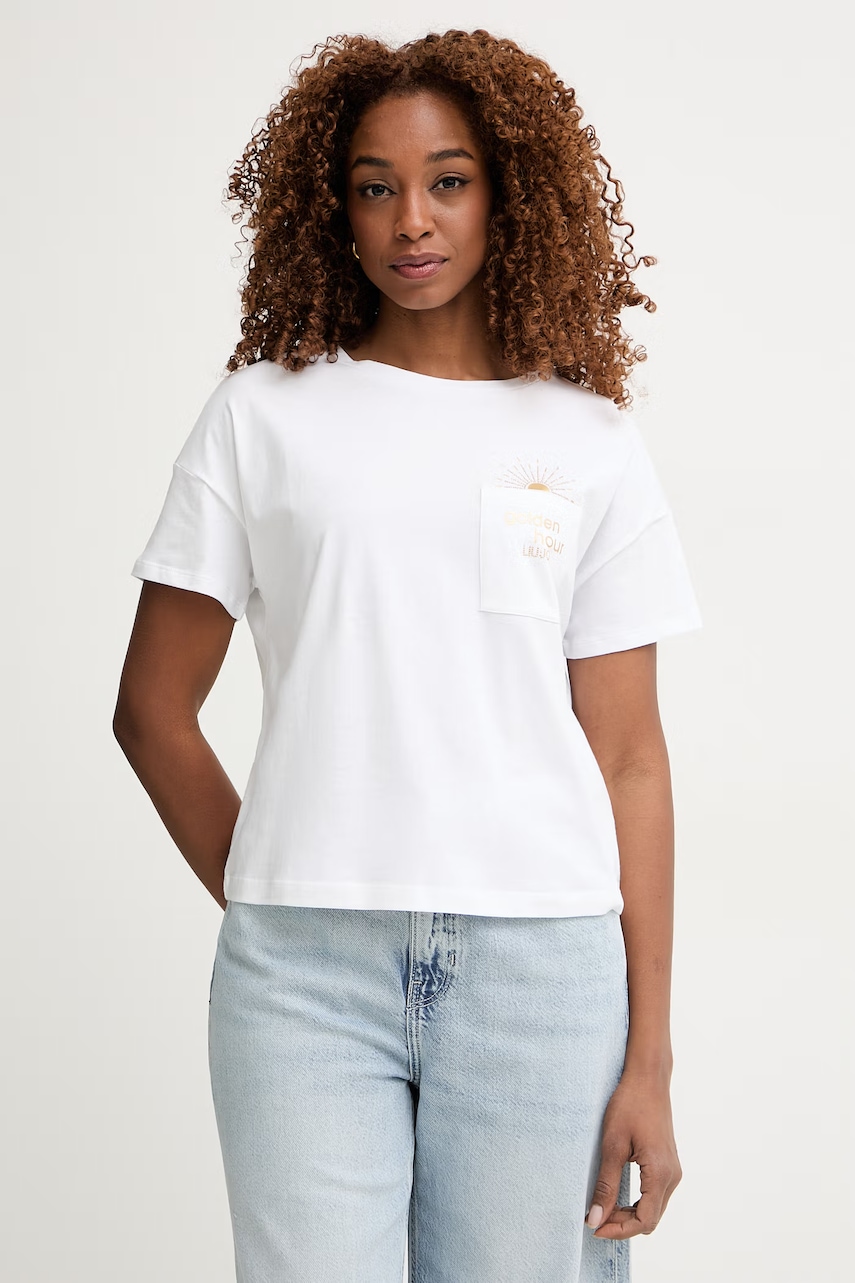 Liu Jo T-shirt γυναικείο βαμβακερό