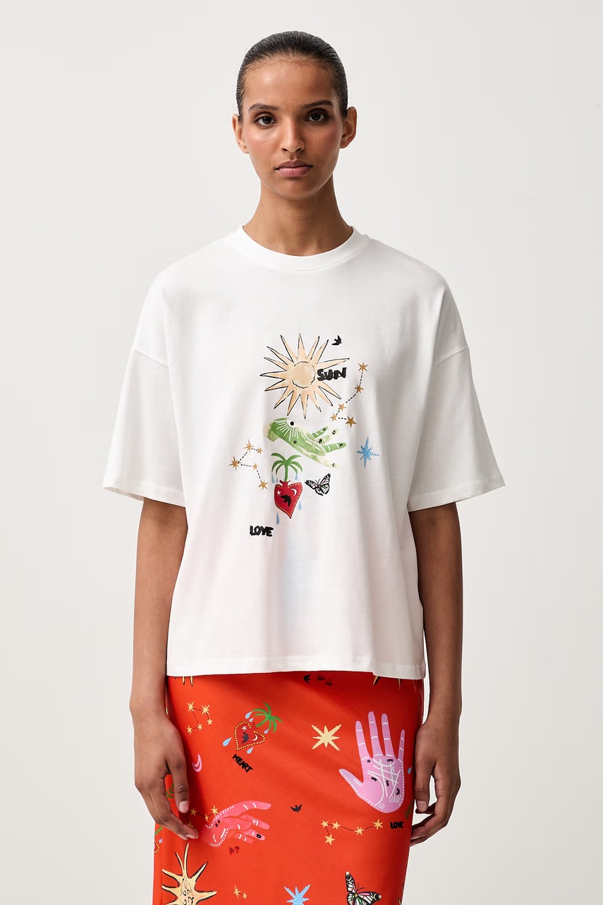 Never Fully Dressed T-shirt damski bawełniany