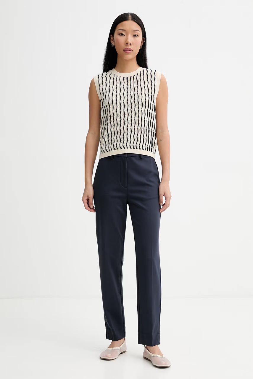 Rag & Bone vesta dámská s bavlnou Leslie