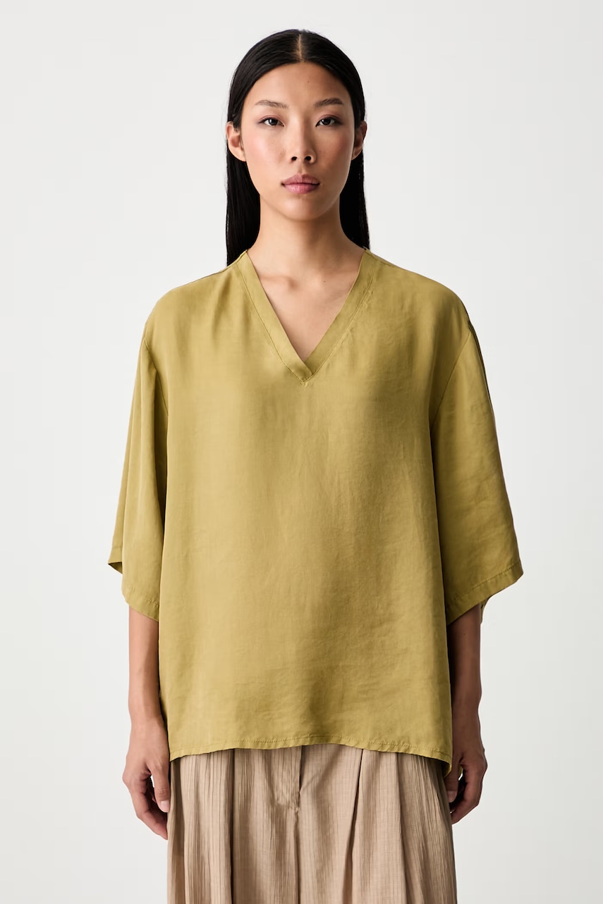 ViCOLO tricou oversized pentru femei din lyocell