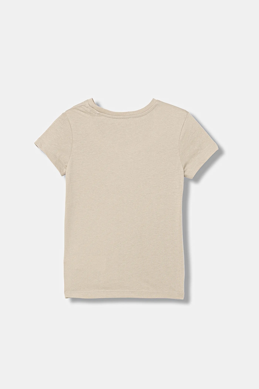 Детская хлопковая футболка Calvin Klein Jeans цвет серый IG0IG03061 Детская хлопковая футболка Calvin Klein Jeans цвет серый IG0IG03061