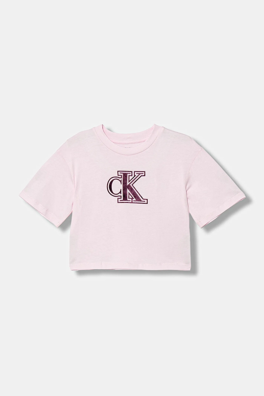 Calvin Klein Jeans tricou de bumbac pentru copii