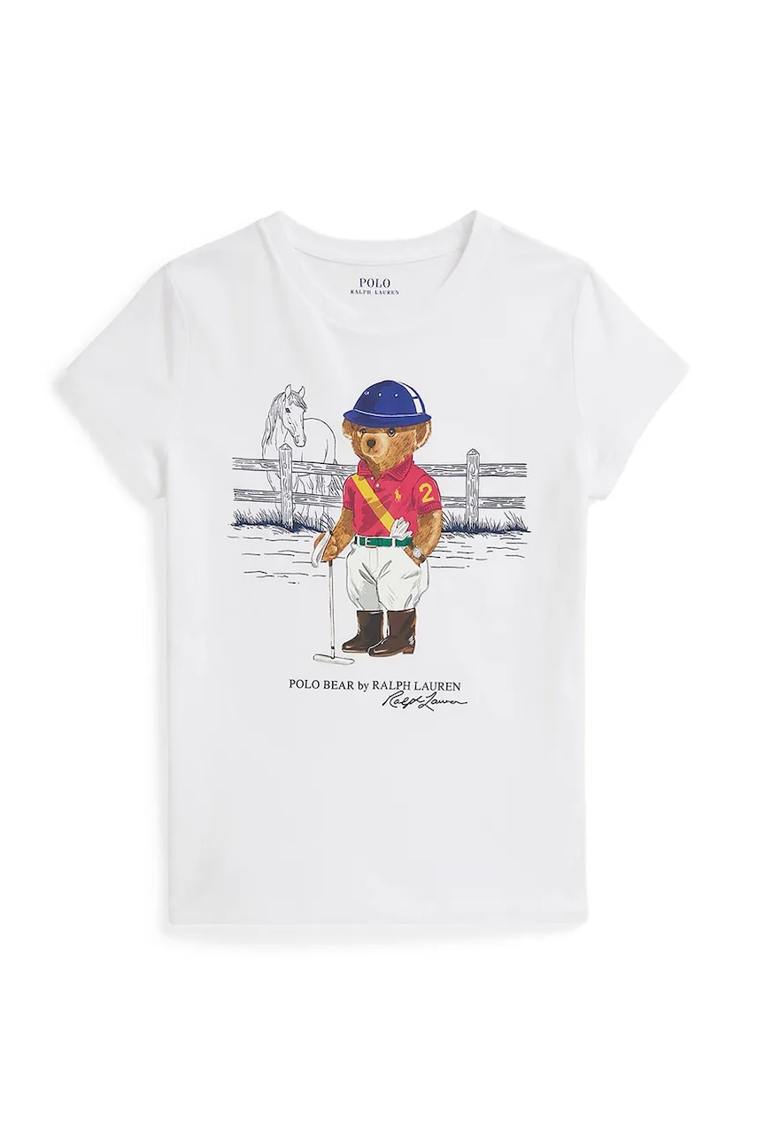Polo Ralph Lauren tricou de bumbac pentru copii