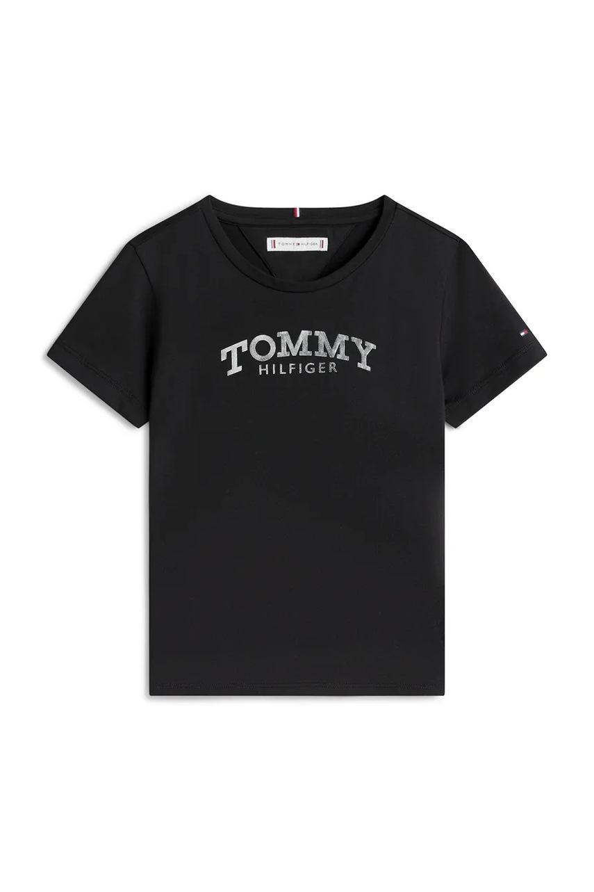 Детская футболка Tommy Hilfiger цвет чёрный KG0KG08974