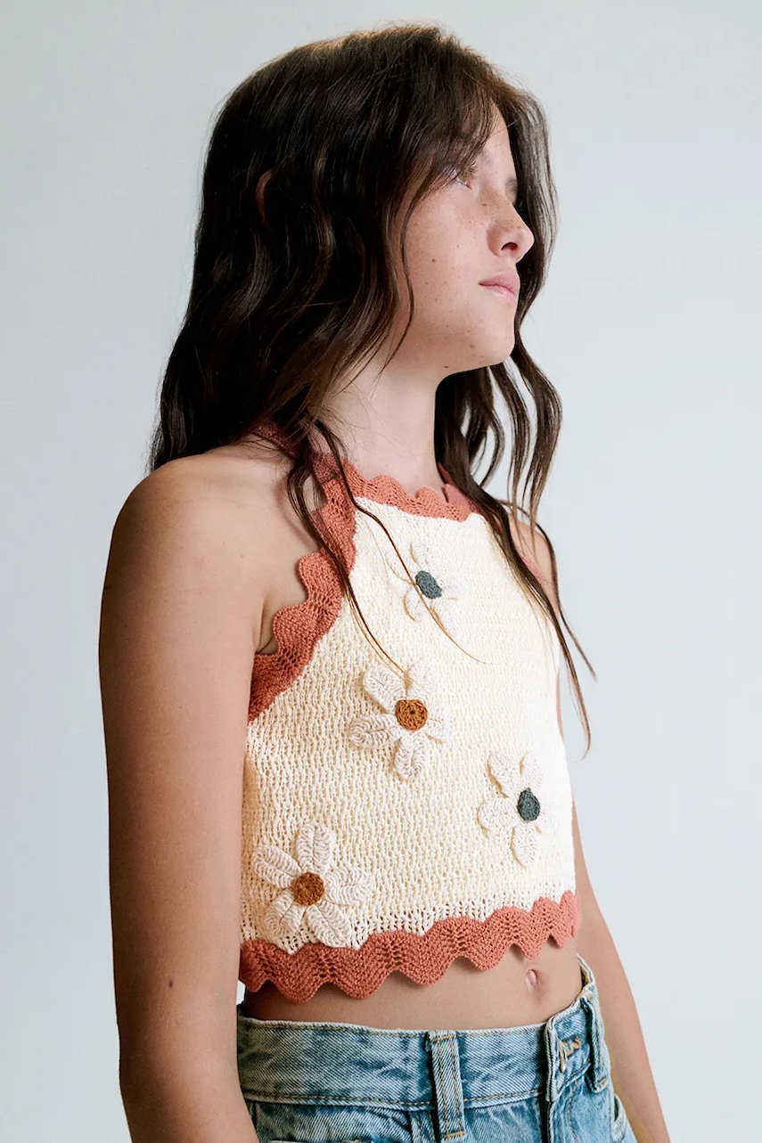 Mayoral top din bumbac pentru copii