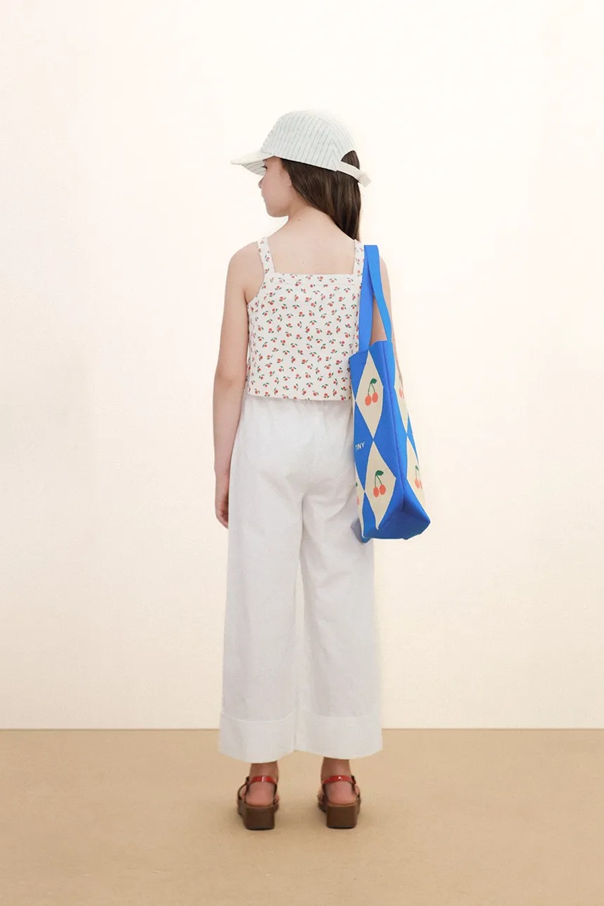 Παιδικό top Tinycottons TINY ROSES RIB TOP φωτογραφία