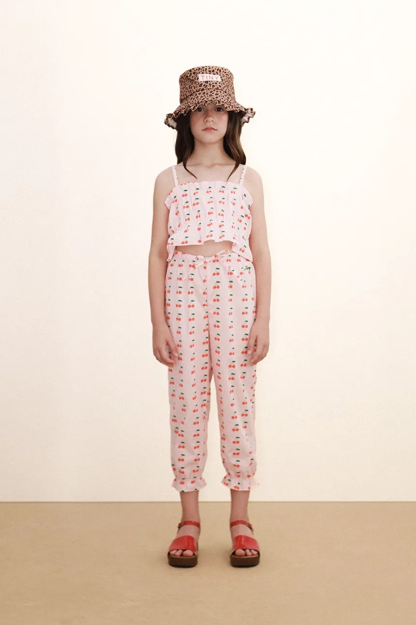 Παιδικό βαμβακερό τοπ Tinycottons CHERRIES TOP φωτογραφία