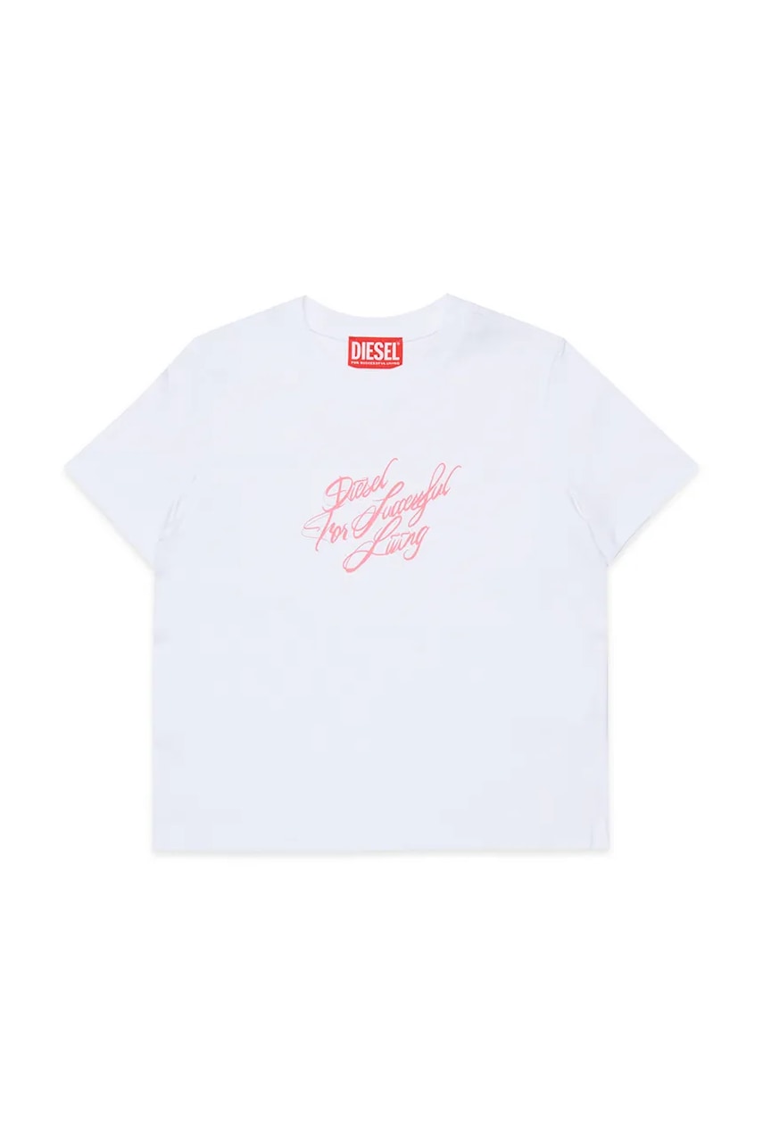 Diesel tricou de bumbac pentru copii TRIPIT T-SHIRT