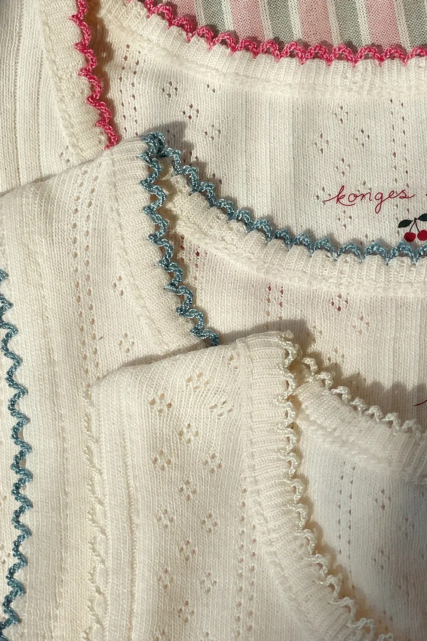 Детский топ Konges Sløjd MINNA 3 PACK TANK TOPS GOTS 3 шт