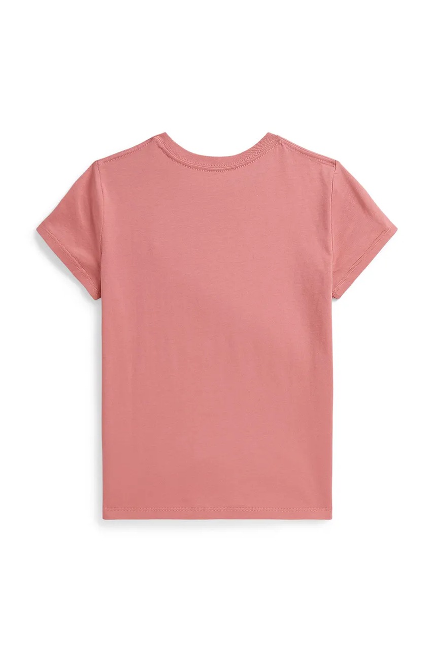 Детская хлопковая футболка Polo Ralph Lauren