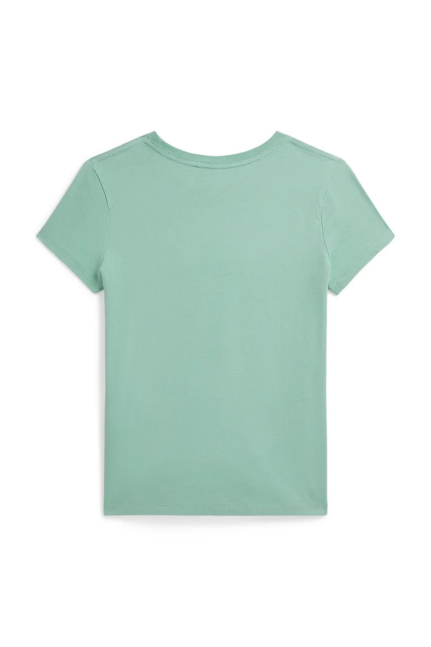 Детская хлопковая футболка Polo Ralph Lauren