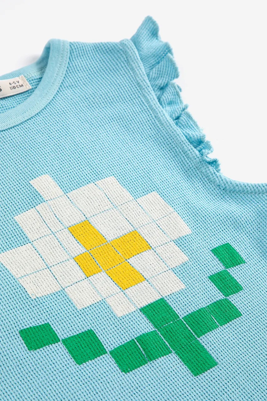Παιδικό βαμβακερό τοπ Bobo Choses Pixel Daisy φωτογραφία