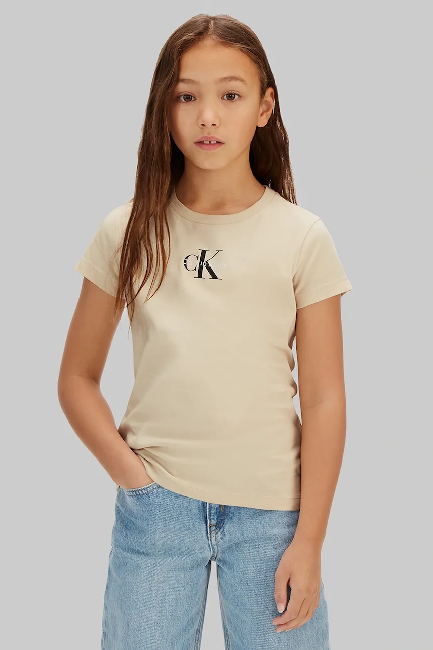 Calvin Klein Jeans majica za djecu od pamuka 2-pack