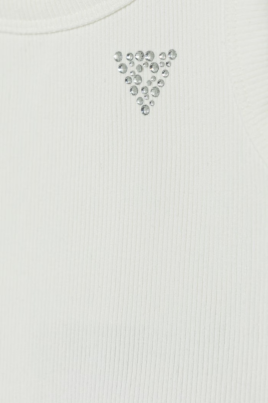 Guess crop top Παιδικό με βισκόζη φωτογραφία