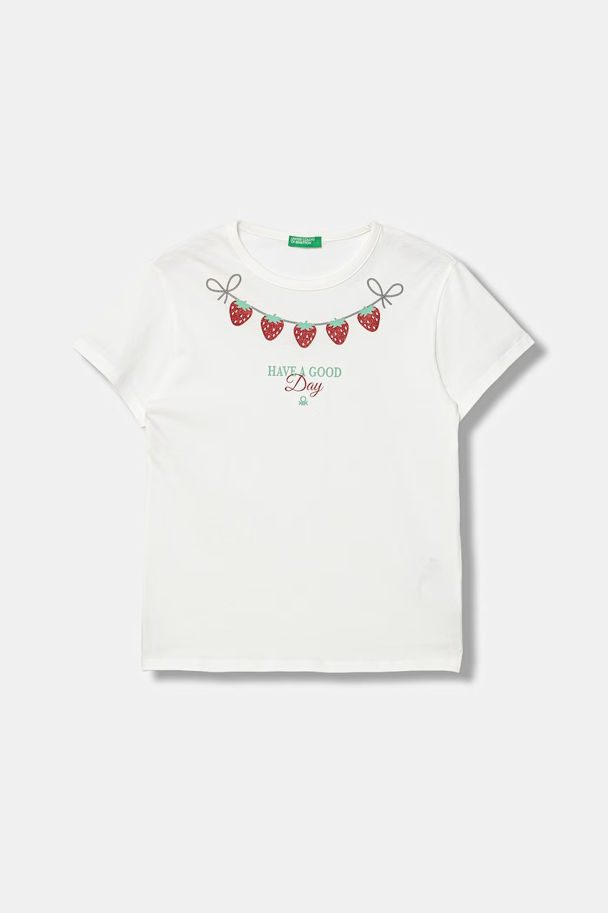 United Colors of Benetton tricou pentru copii bumbac