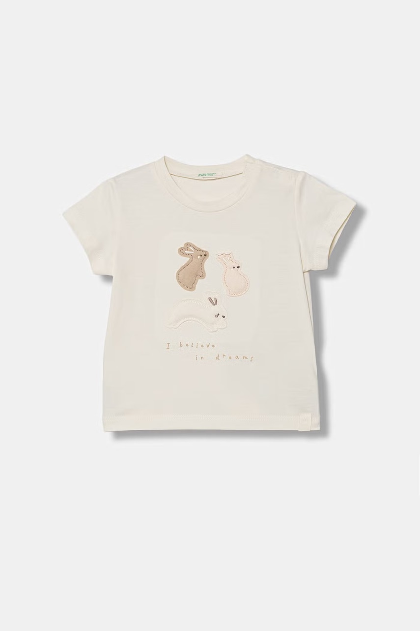 United Colors of Benetton tricou pentru copii, din bumbac