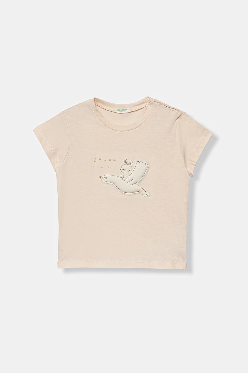 United Colors of Benetton tricou pentru copii, din bumbac