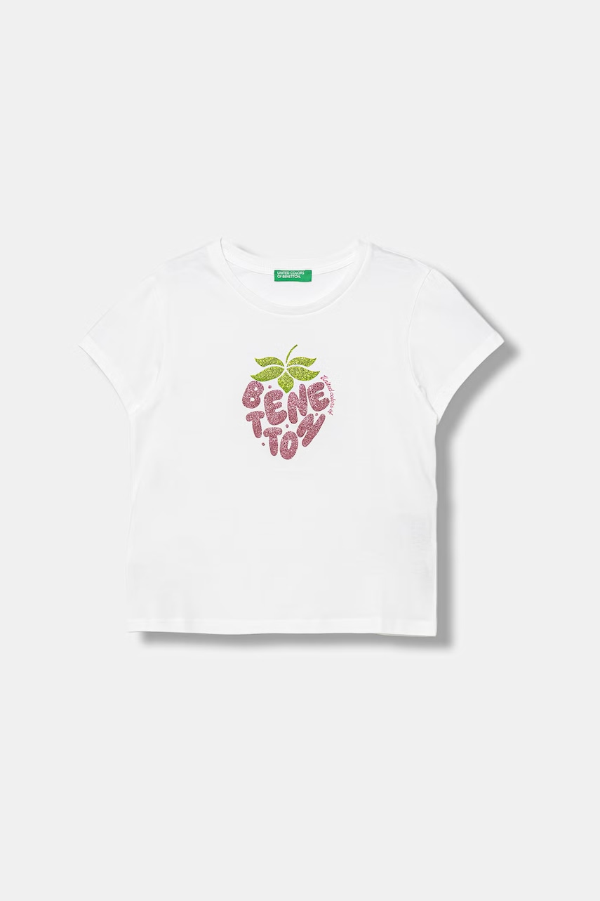 United Colors of Benetton tricou pentru copii bumbac
