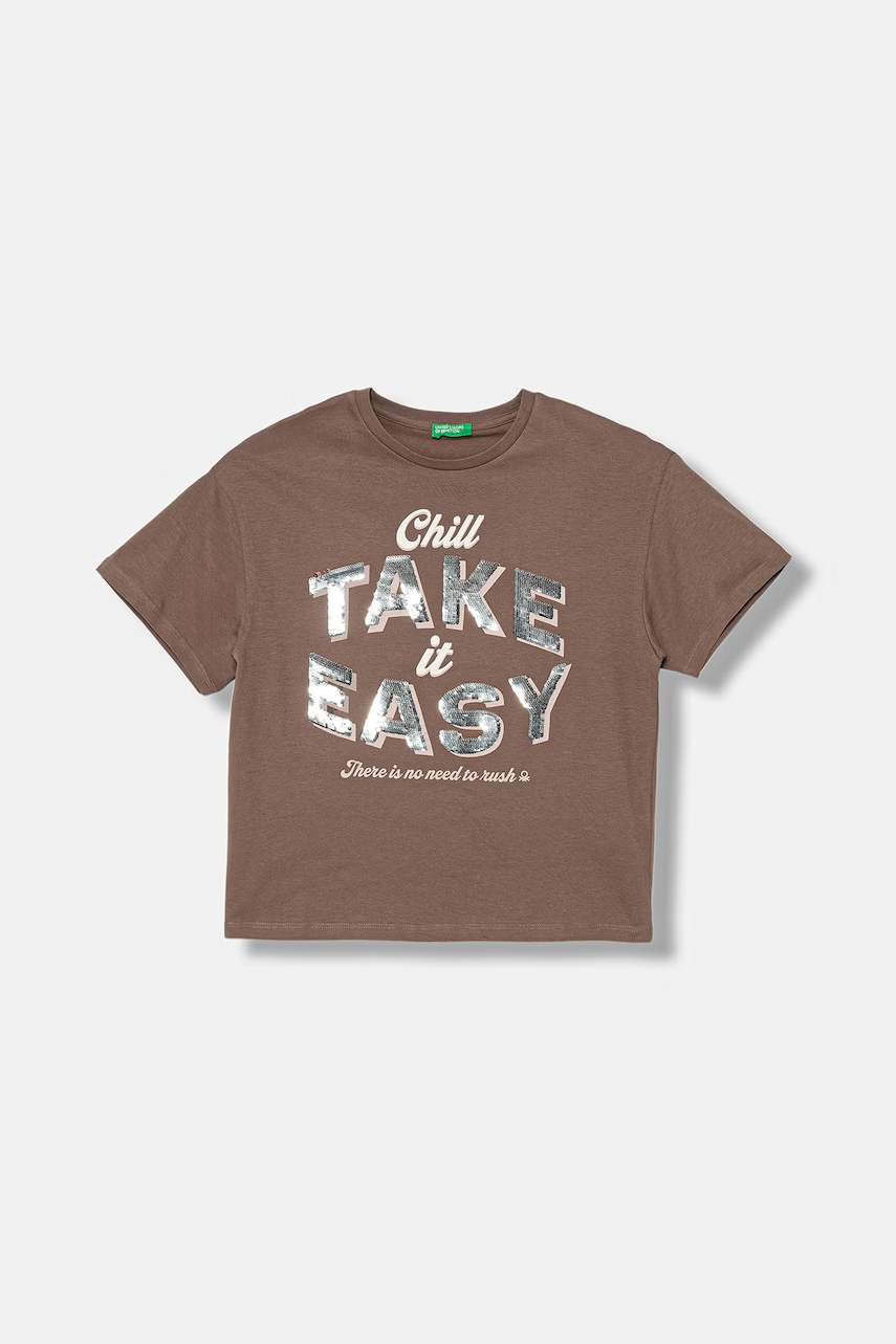 United Colors of Benetton tricou pentru copii bumbac