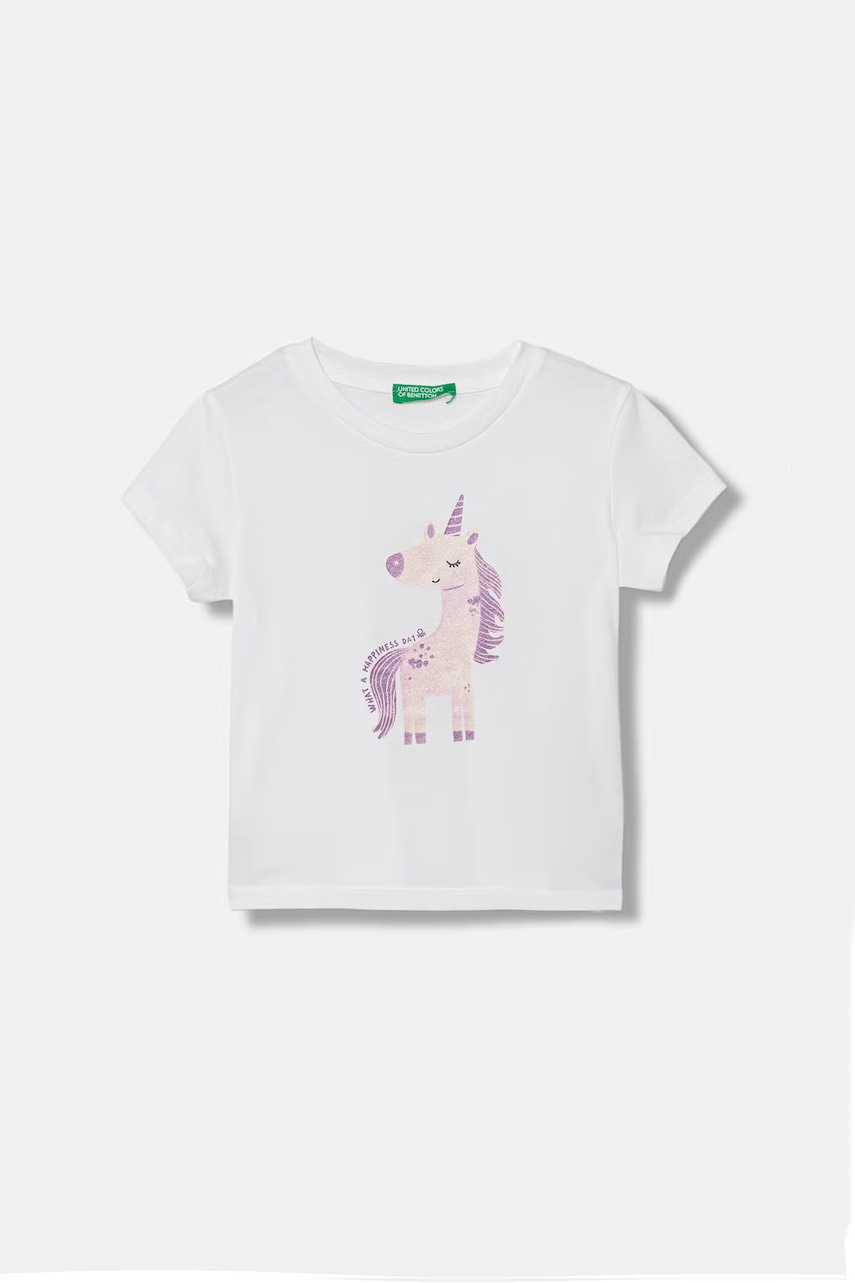 United Colors of Benetton tricou pentru copii, din bumbac