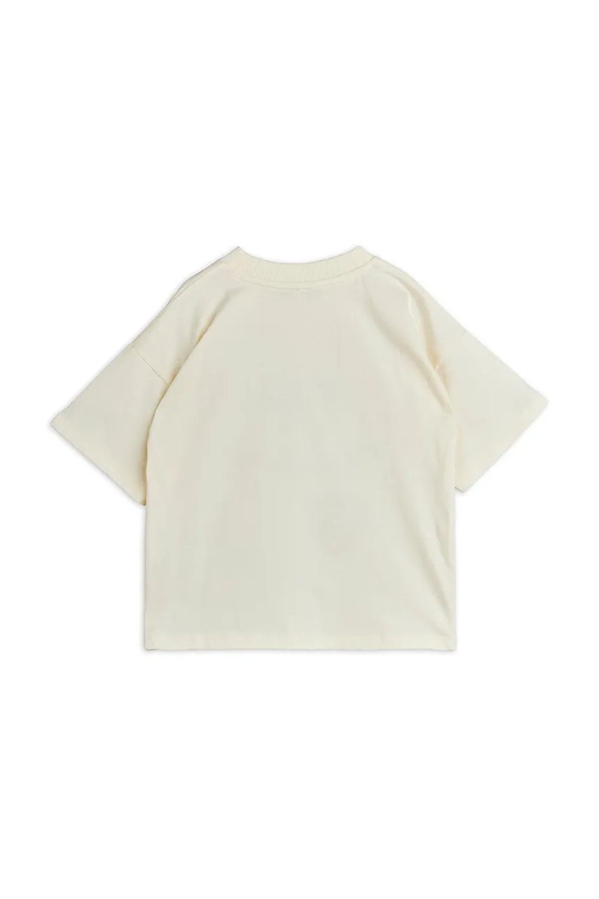 Детская хлопковая футболка Mini Rodini Doggie цвет белый с принтом 26120112 в Житомире Детская хлопковая футболка Mini Rodini Doggie цвет белый с принтом 26120112 в Житомире