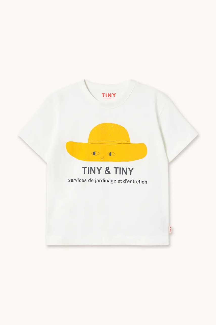 Детская хлопковая футболка Tinycottons TINY HAT GRAPHIC TEE Детская хлопковая футболка Tinycottons TINY HAT GRAPHIC TEE