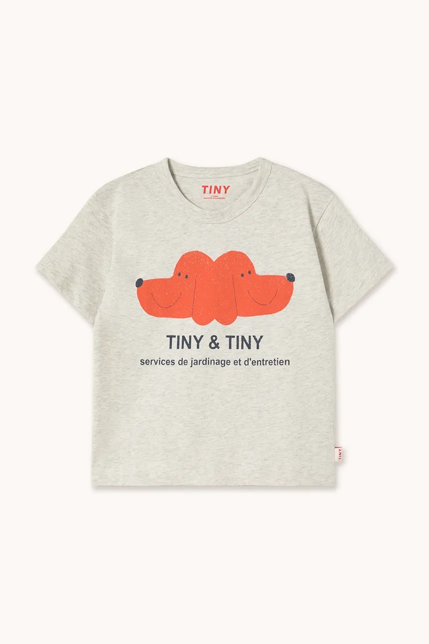 Дитяча бавовняна футболка Tinycottons TINY&TINY GRAPHIC TEE
