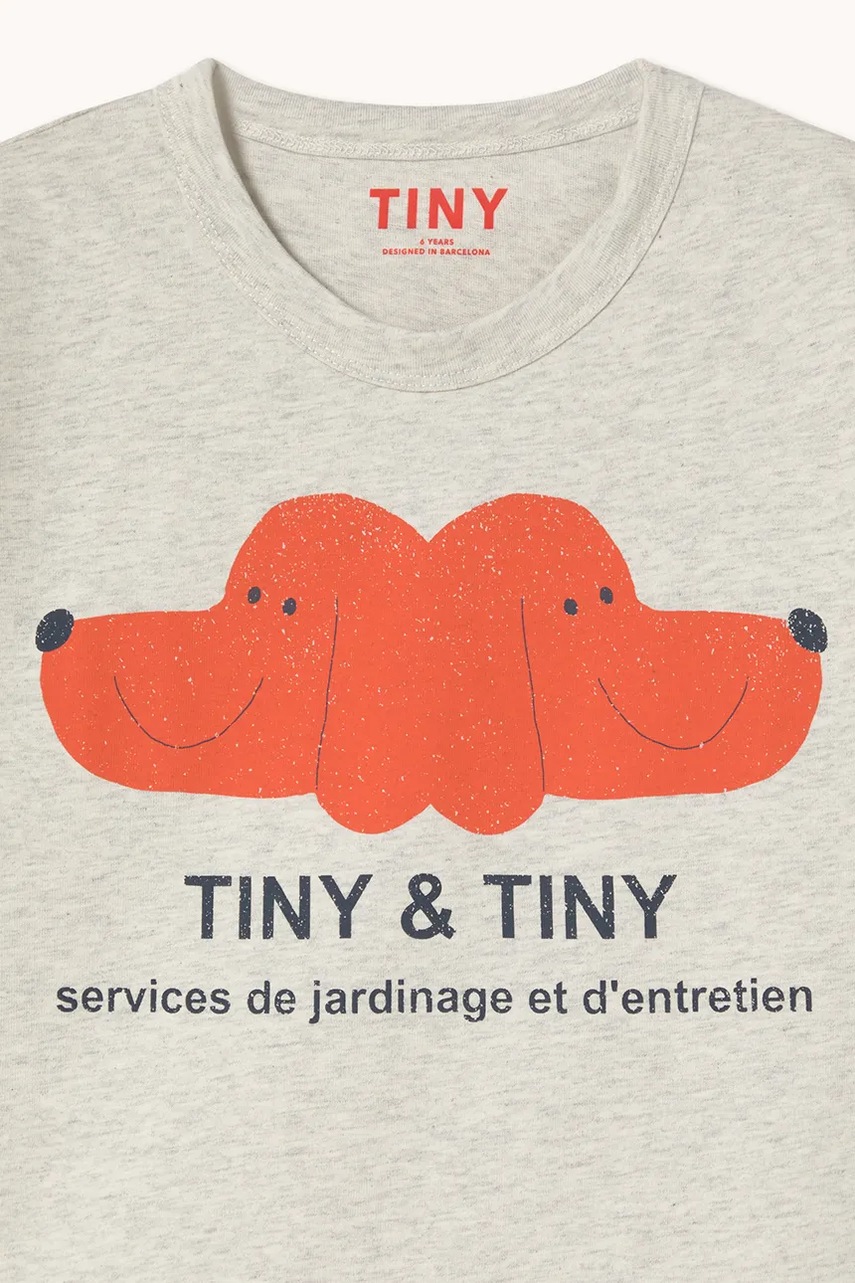 Tinycottons Detské bavlnené tričko Tinycottons TINY&TINY GRAPHIC TEE (obrázok 4)