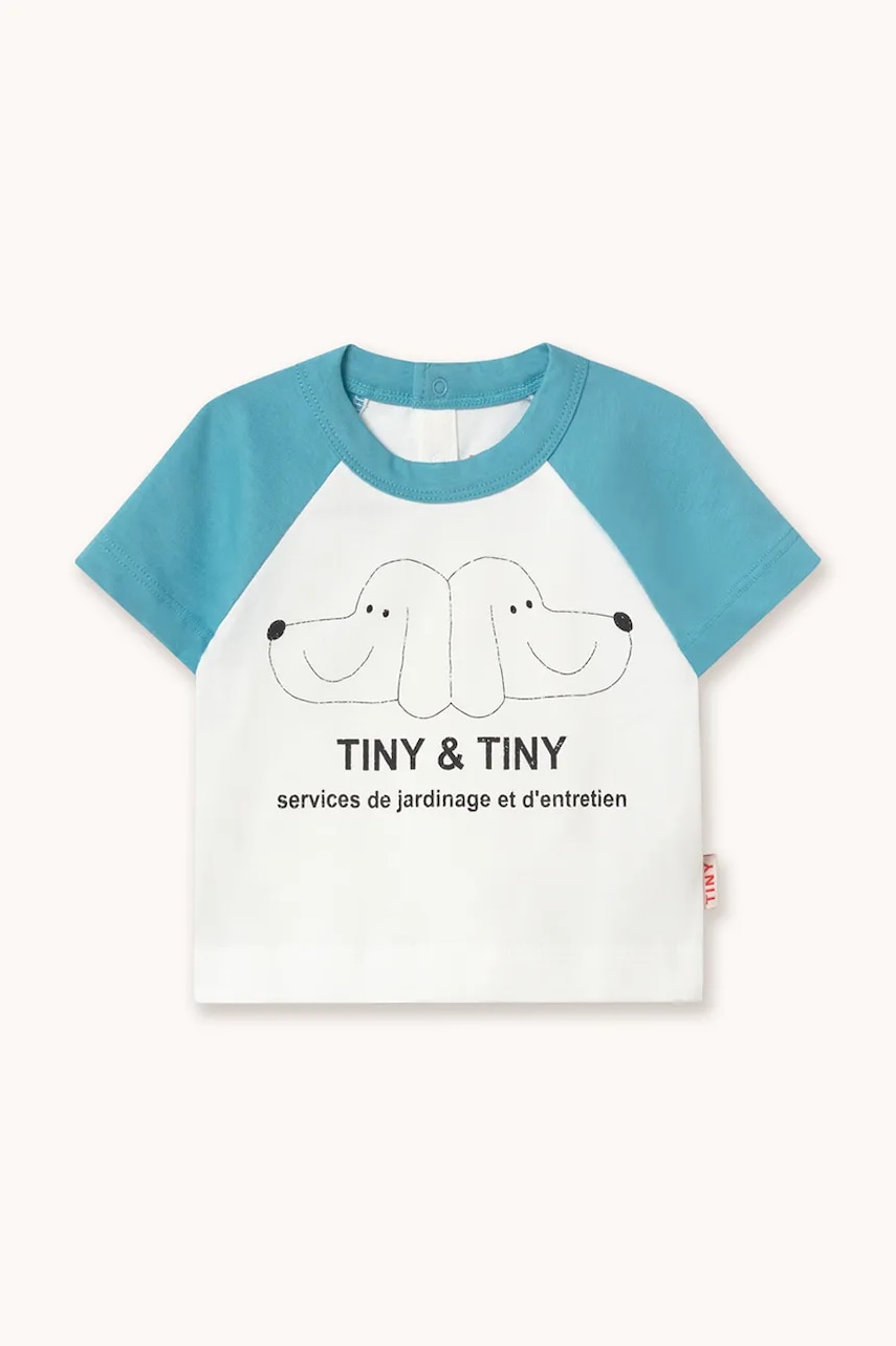 E-shop Dětské bavlněné tričko Tinycottons TINY&TINY GRAPHIC BABY TEE
