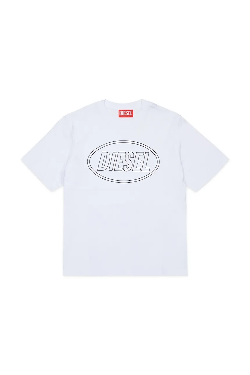 E-shop Dětské bavlněné tričko Diesel TCIRCLE OVER T-SHIRT