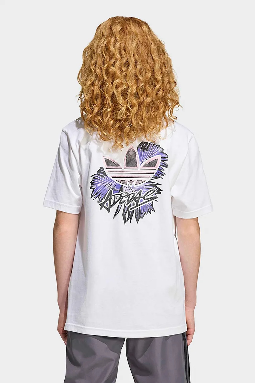 adidas Originals tricou de bumbac pentru copii