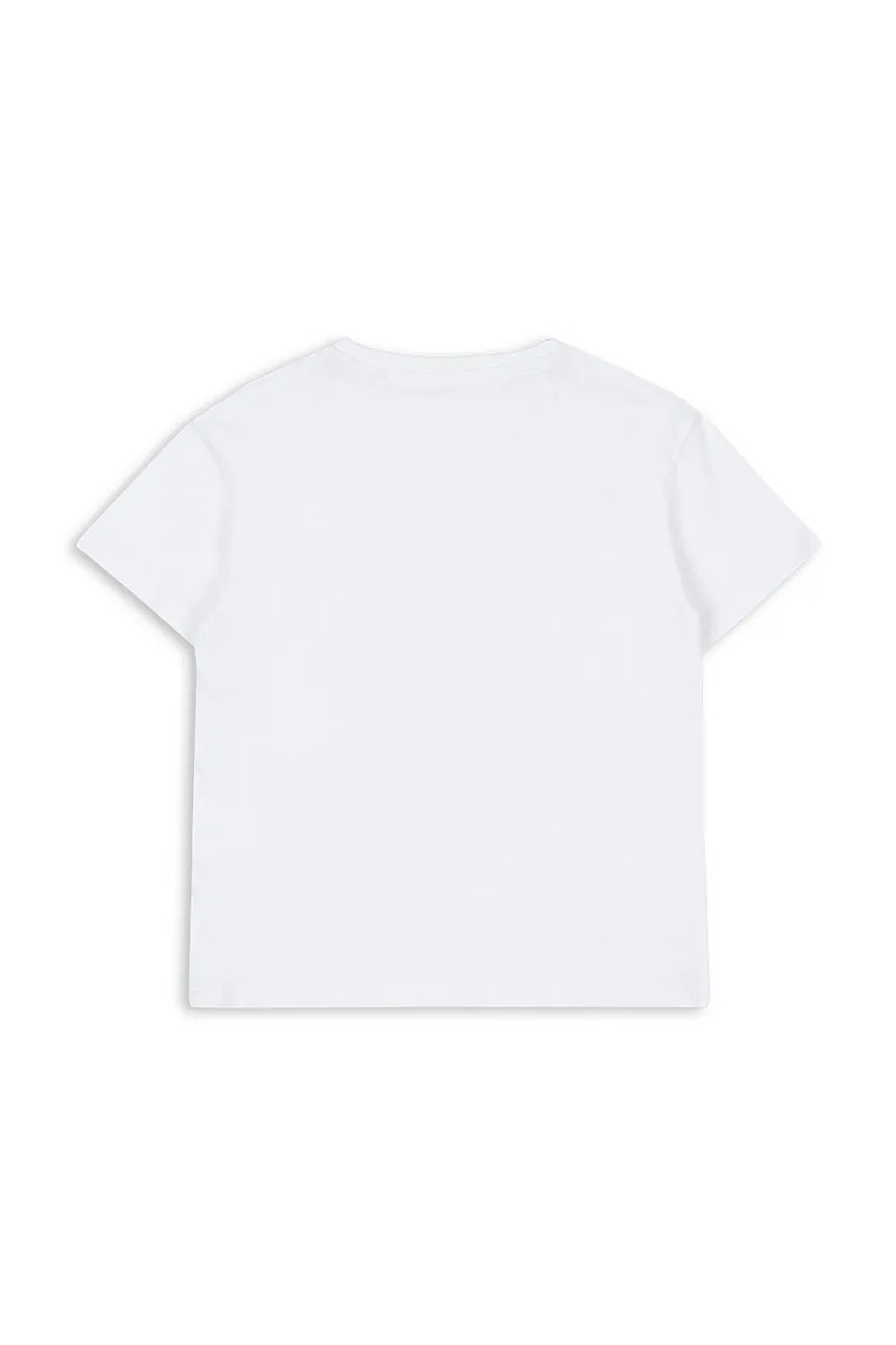 Детская хлопковая футболка Konges Sløjd FAMO TEE GOTS