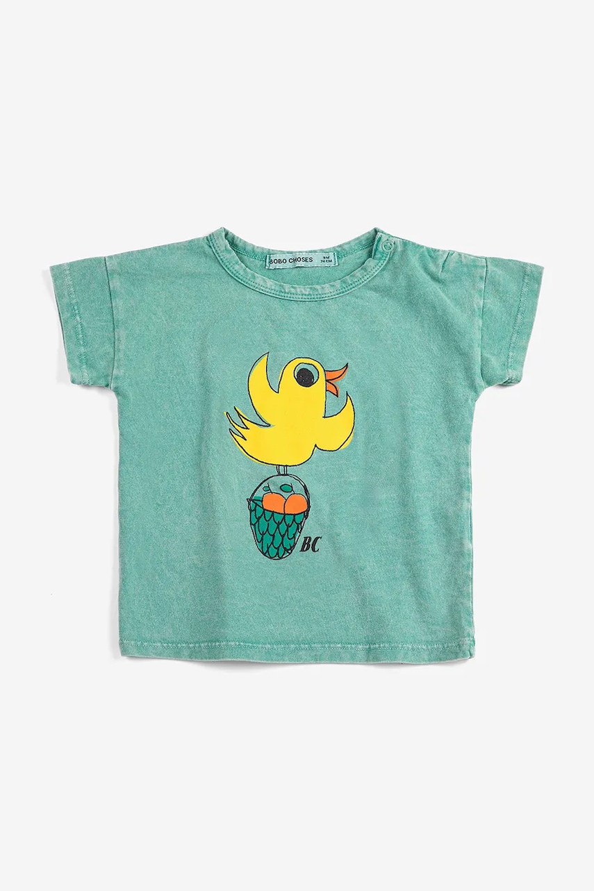 Детская хлопковая футболка Bobo Choses Flying Oranges Детская хлопковая футболка Bobo Choses Flying Oranges