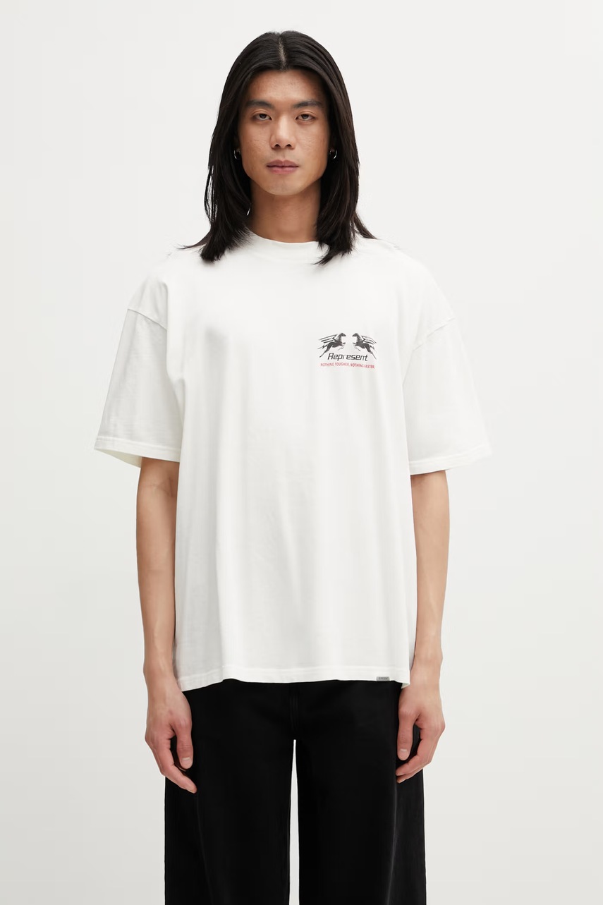 Represent 29 HOUR SERVICE t-shirt męski bawełniany (zdjęcie 3)